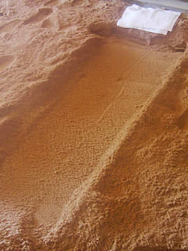 Morinoseseragi Nagomi sand bath