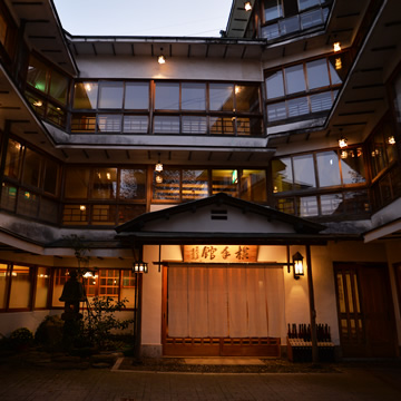 Yokotekan exterior, Ikaho Onsen