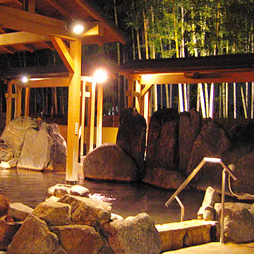 Seiganji-onsen open-air bath