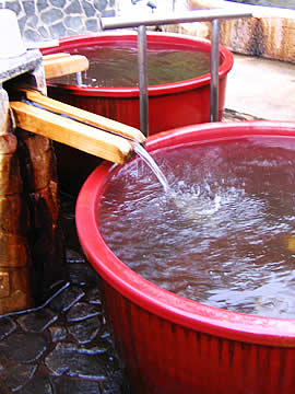 Seiganji-onsen pot tub