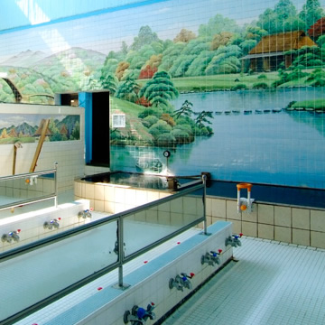 Rokuryu-kosen bathing room