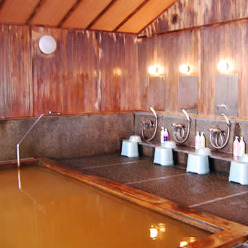 Yukisasanoyu indoor bath and washing area