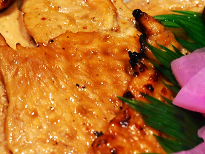 Koshu charcoal grilled chicken rice bowl