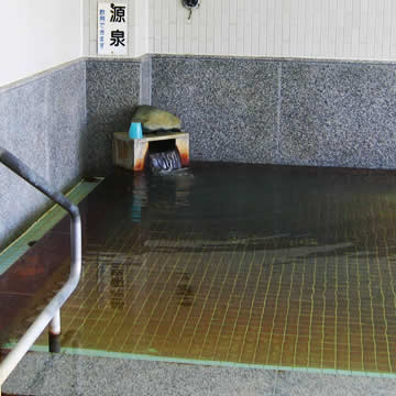 Nirasaki Asahi-onsen hot water spout